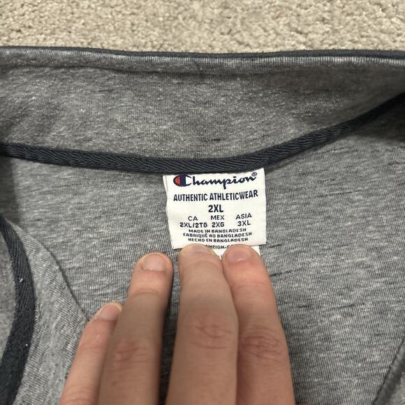 Champion University Of Washington Huskies Quarter-Zip Sweater Men's Size XXL - Picture 2 of 6